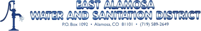 East Alamosa water and sanitation Logo